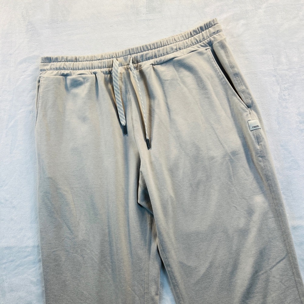 Vuori Ponto Performance Joggers Light Heather Gray DreamKnit Pants VW303 Mens S